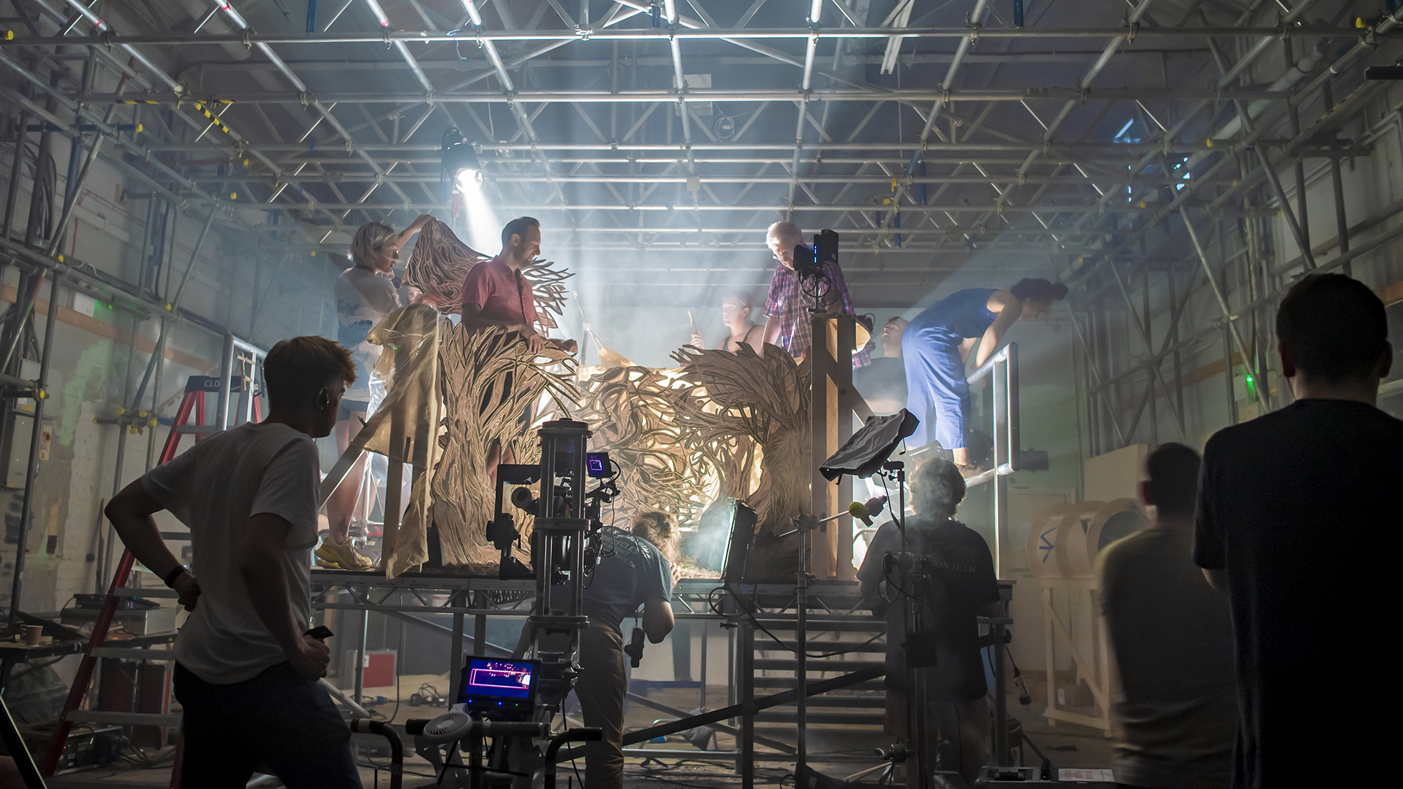 Cinematic Camera & Lighting Rig